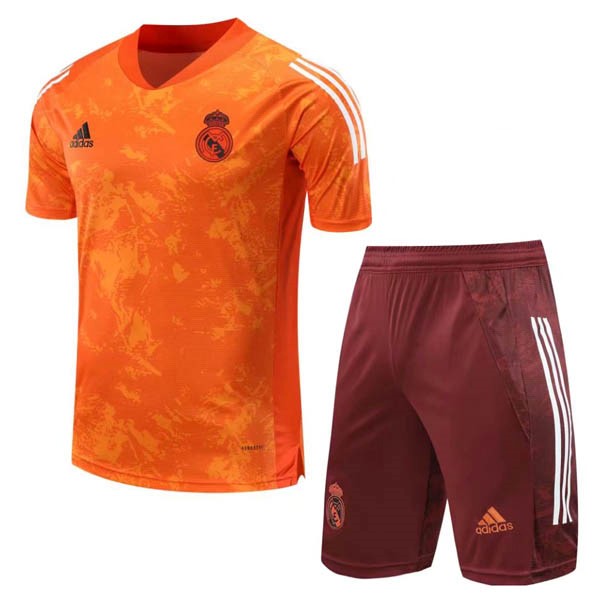 Trainingsshirt Real Madrid Komplett Set 2020-21 Orange